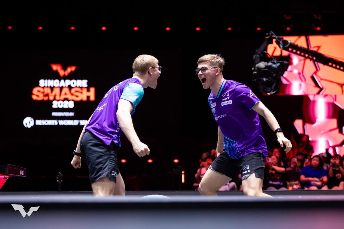 Singapore Smash 2026 : les Lebrun écrivent l'histoire du tennis de table français