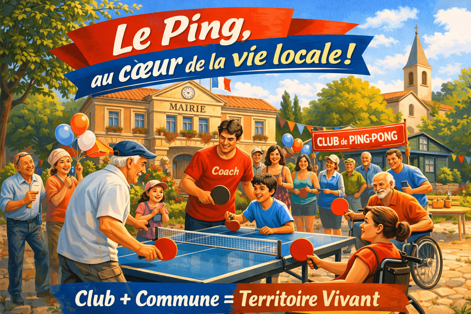 Communes et clubs de ping : la FFTT propose un nouveau pacte